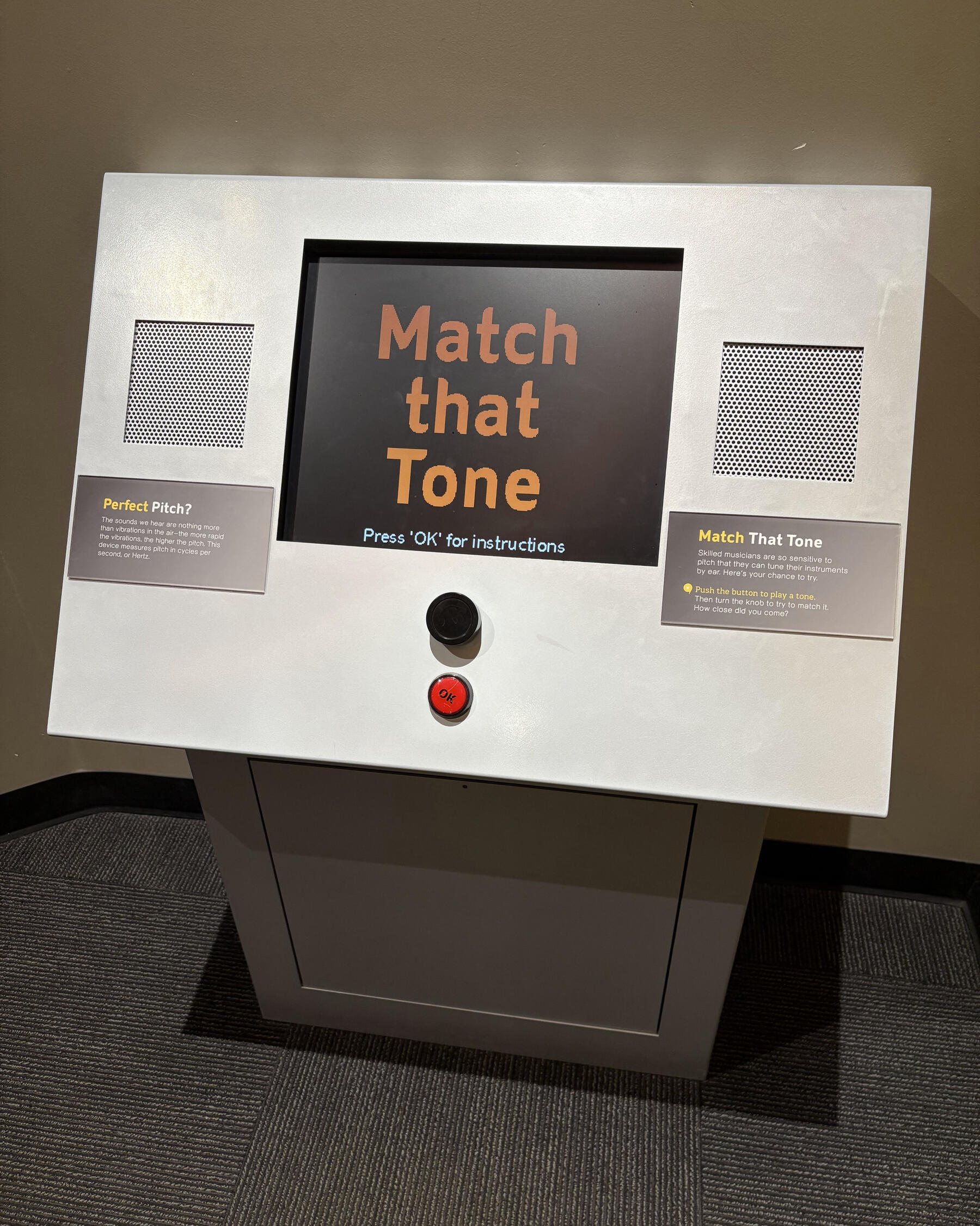 Match That Tone Exhibit
